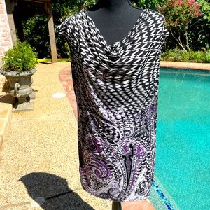 White House Black Market, sleeveless, Tunic, size L